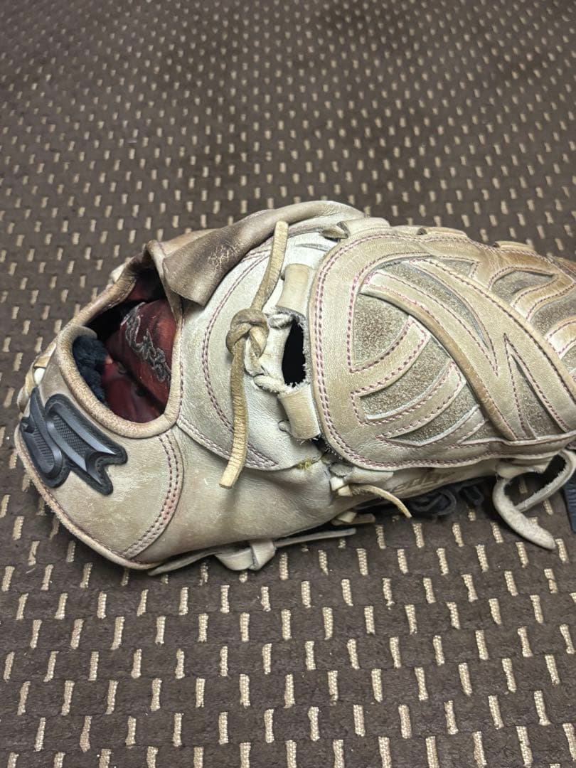 SSK キャメル　レザー 硬式野球投手用グローブ