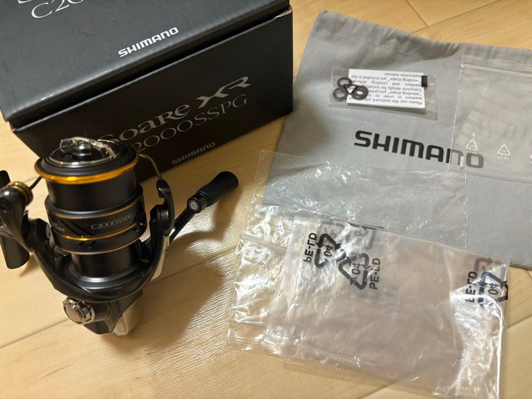 SHIMANO シマノ ソアレXR C2000SSPG リール