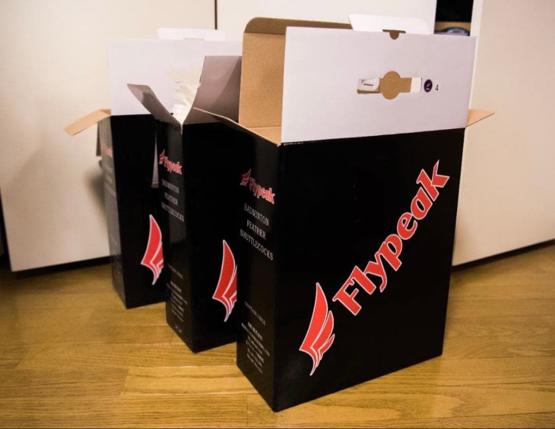 バドミントン シャトル 中古 500球 ノック用 バッティング用 フライピーク