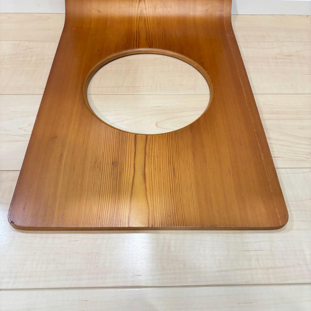 天童木工　曲げ椅子　曲げ座椅子　3脚セット