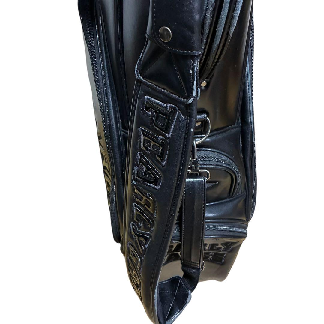 希少✨パーリーゲイツ BLACK/GOLD キャディバッグ 46インチ 6分割