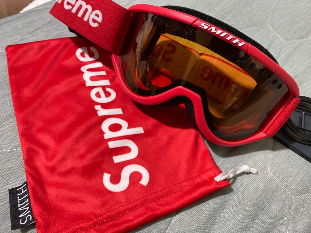Supremeシュプリーム　Smithスミス　コラボ　スキースノーボードゴーグル