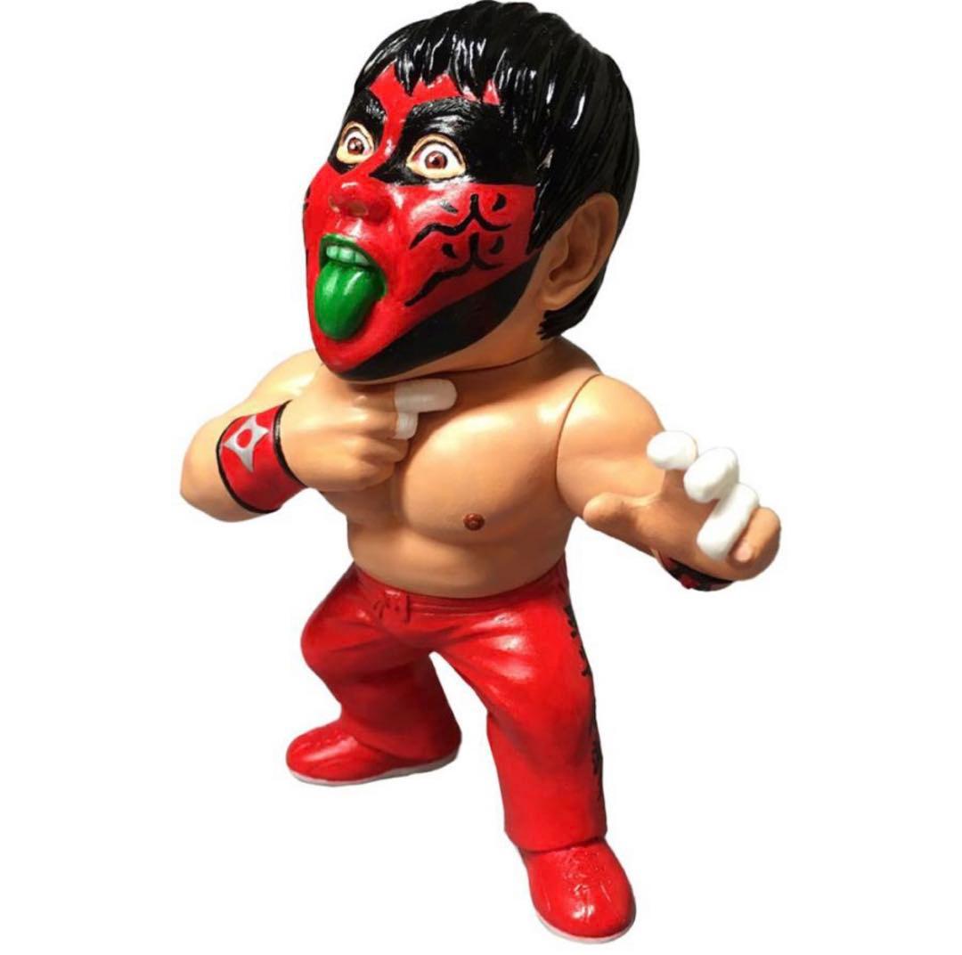 16dソフビ★グレート・ムタ[90's赤ペイントVer.] (武藤敬司 HAO)