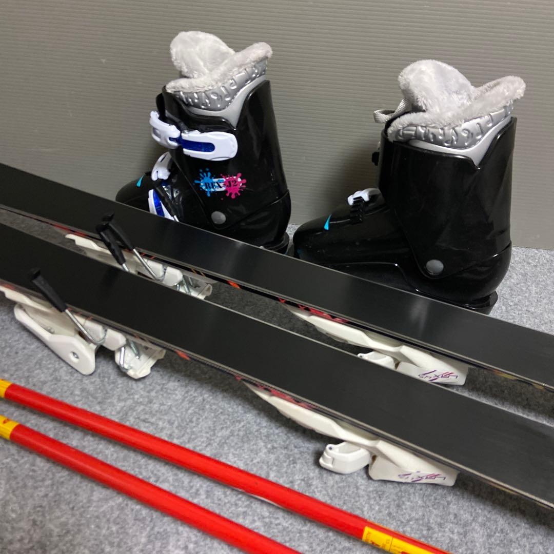 ★メンテナンス済 子供スキーセット　身長120~130cm前後のお子様向け
