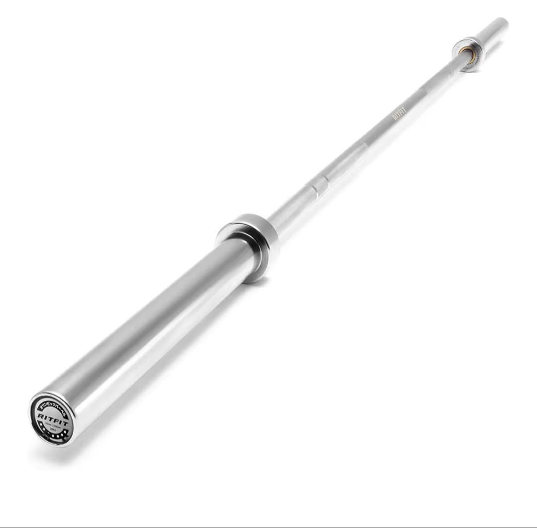 RITFIT オリンピックバーベル 直径50mm 最大耐荷重900kg