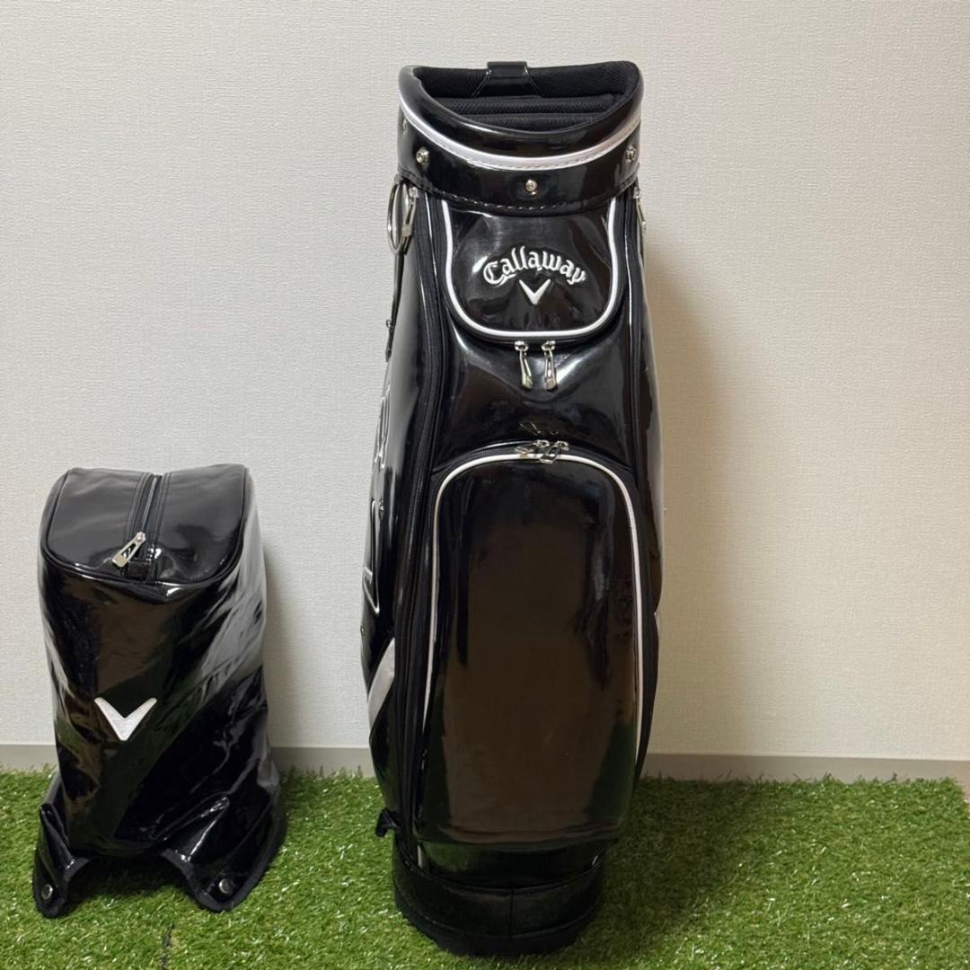 Callaway キャロウェイ キャディバック ゴルフバッグ エナメル
