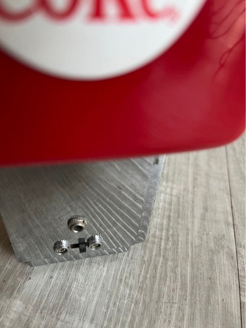 アメリカビンテージ光って動くコカコーラソーダショップミュージックボックス1991