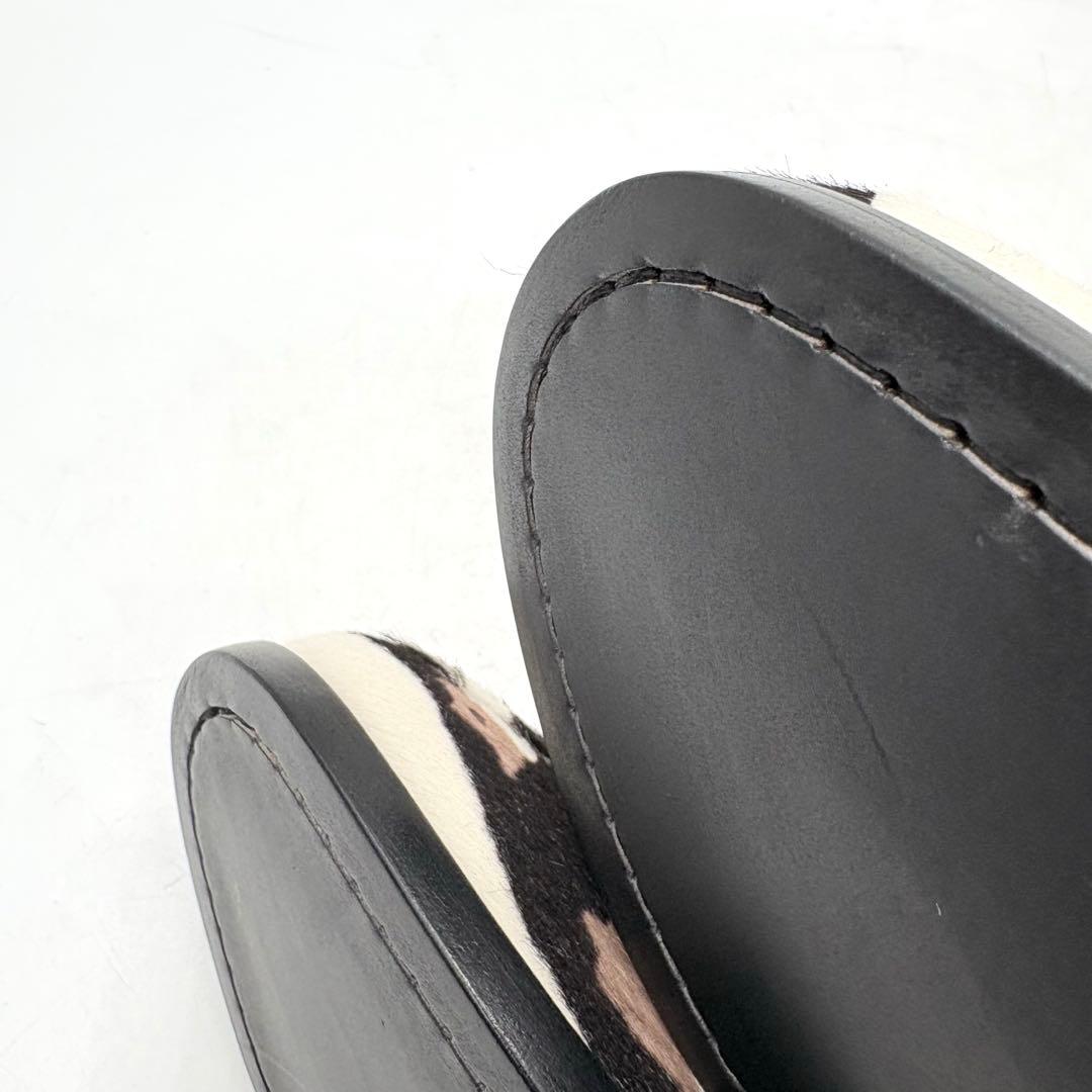 付属品あり✨ トッズ ローファー ゼブラ柄 ハラコ 【35】 レディース