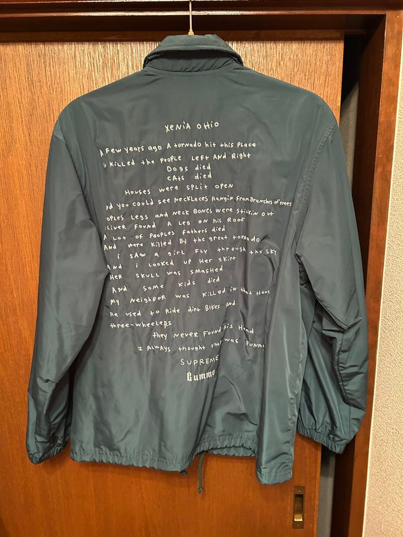 supreme コーチジャケット