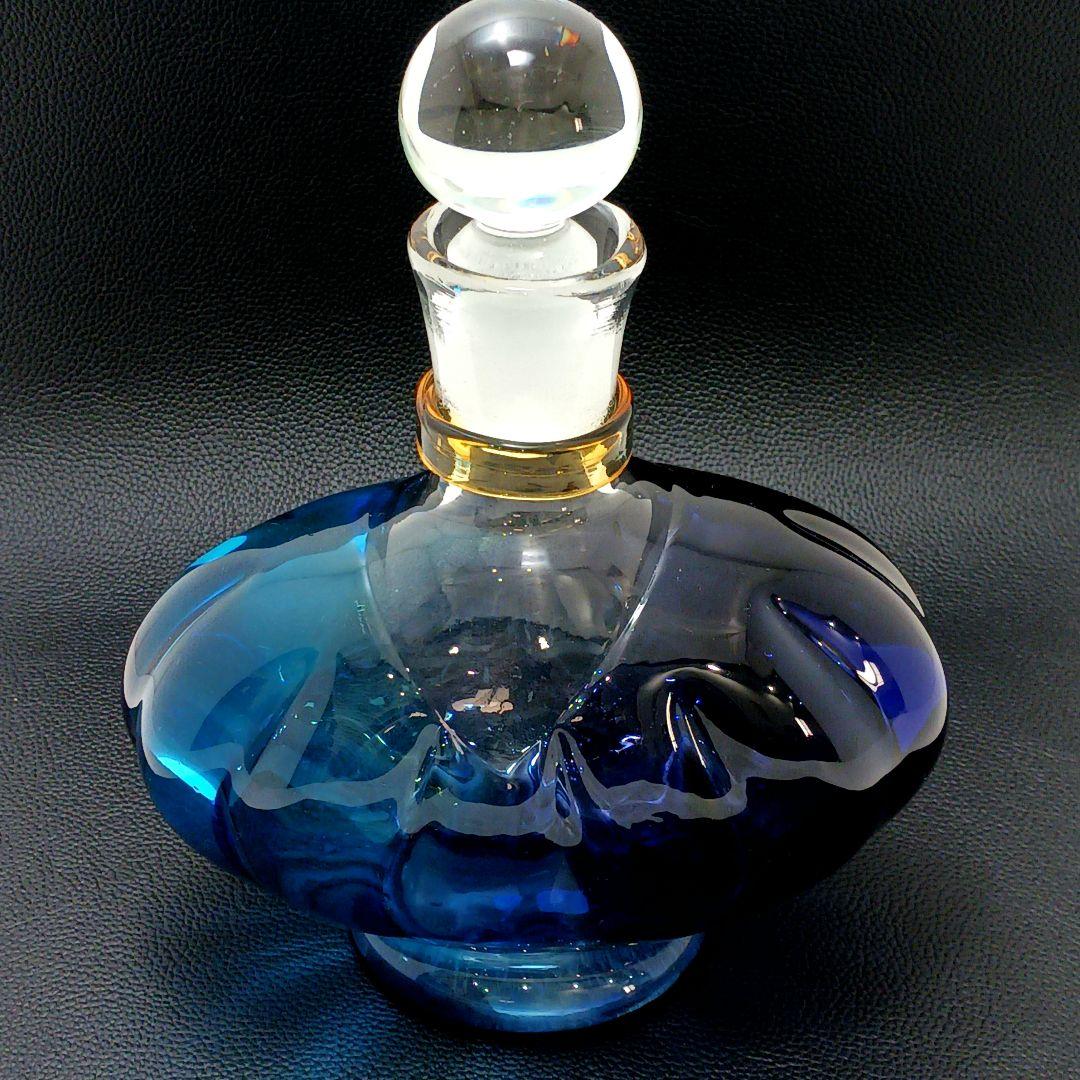 Y2293-62 津軽びいどろ 秋村実 色ガラス デキャンタ 飾瓶　#1