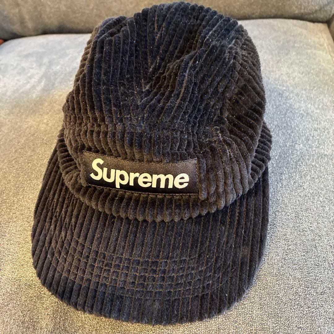 帽子 supreme Fine Wale Corduroy Camp Cap
