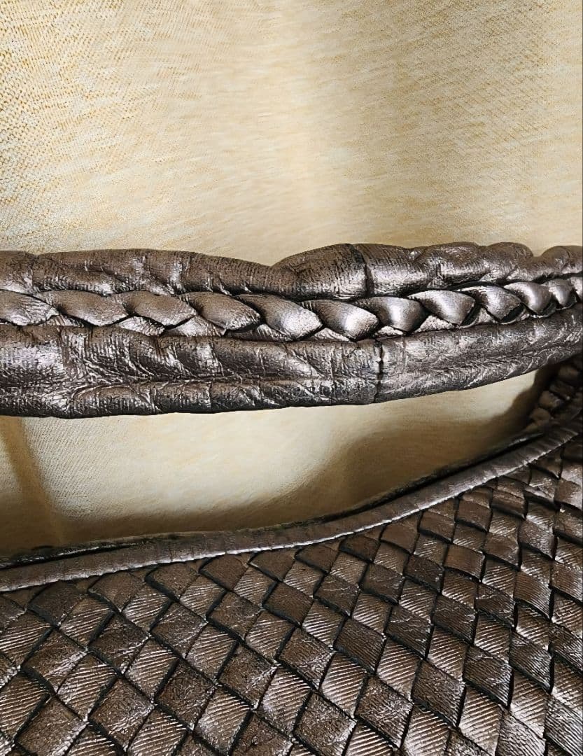綺麗 ボッテガヴェネタ　編み込み　ワンショルダー　ハンドバッグ ホーボー