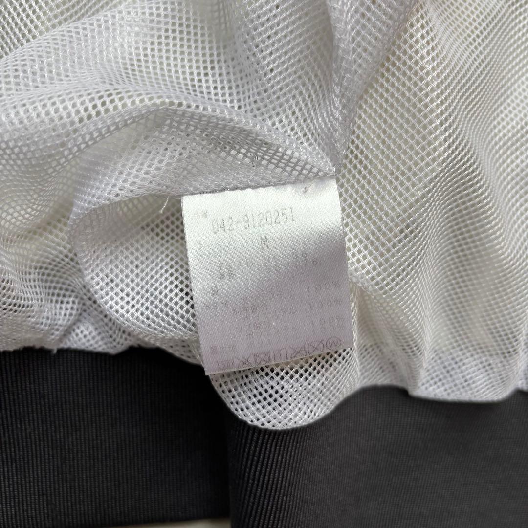 St ANDREWS ナイロン裏地メッシュ ダブルジップジャケット ロゴ M