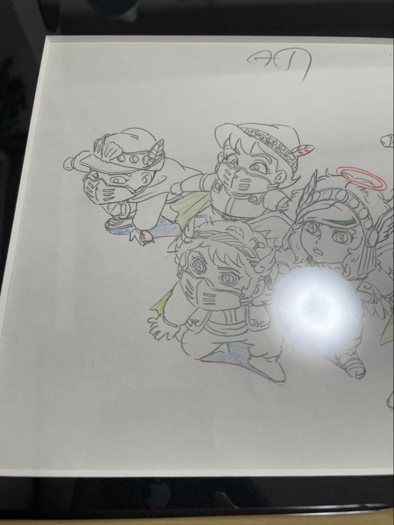 ビックリマン　アニメ　直筆原画