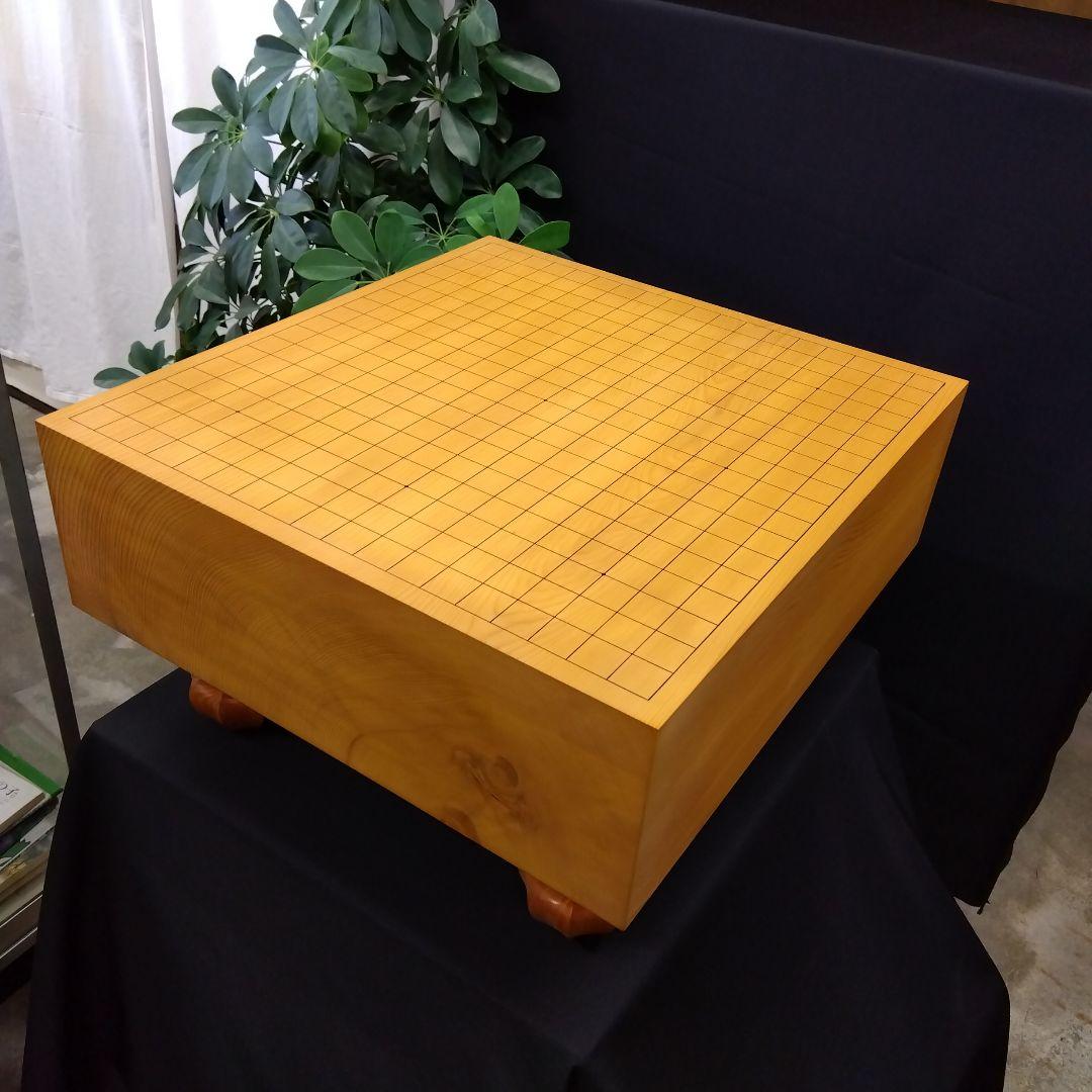 【国産　本榧碁盤　4寸5分　木表】