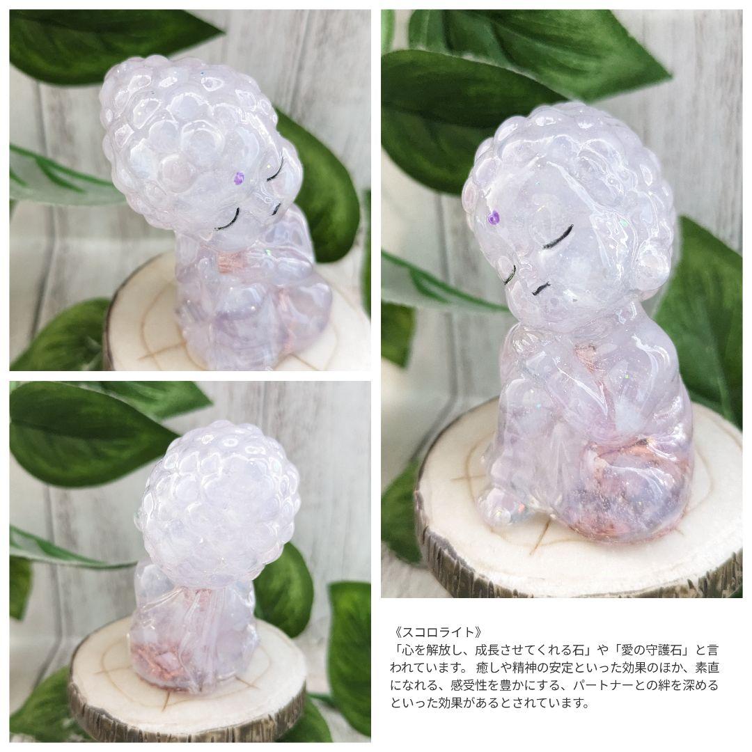 【容音】チェリーブロッサムアゲートの蝶ネクタイねこちゃん形オルゴ☆他５点