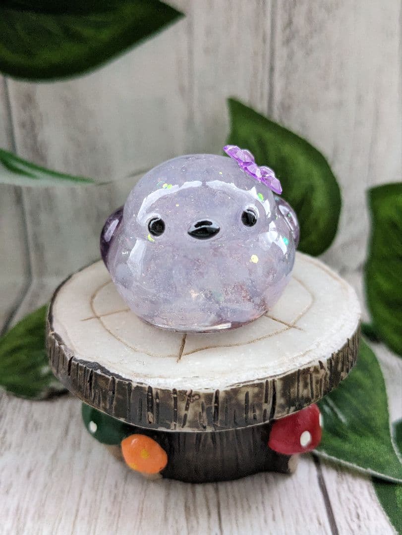 【容音】チェリーブロッサムアゲートの蝶ネクタイねこちゃん形オルゴ☆他５点