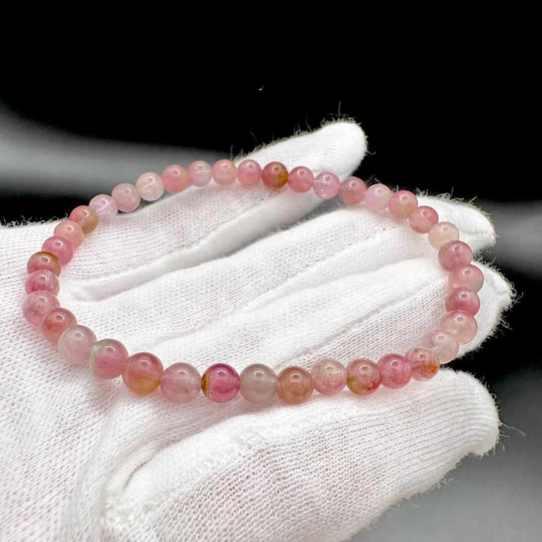 ピンクトルマリン　ブレスレット