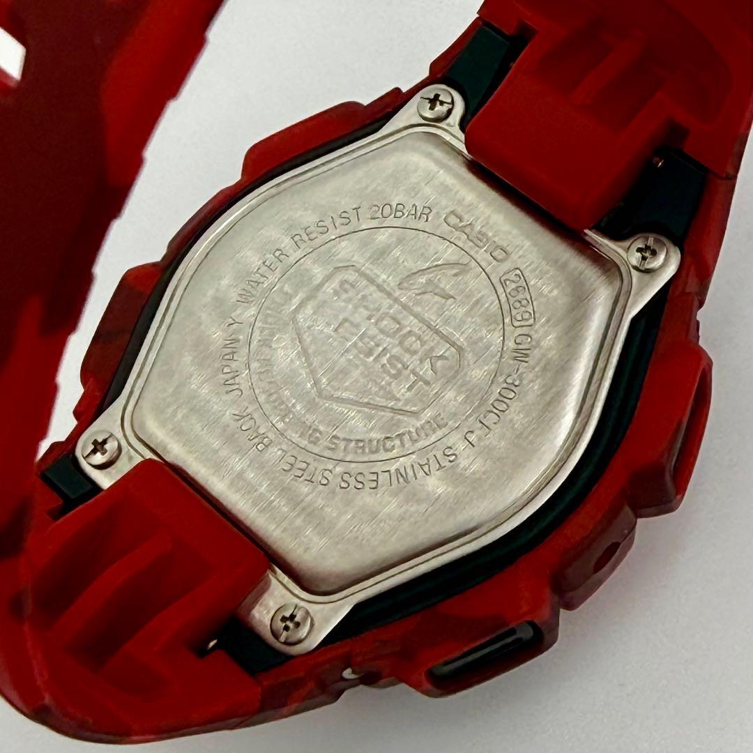 G-SHOCK GW-300CFJ-4JF 赤カモ 電波ソーラー 美品 箱付