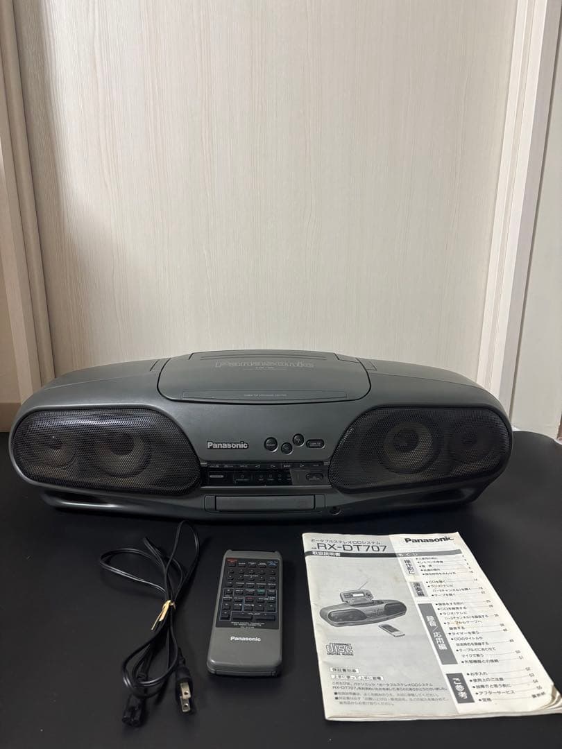 Panasonic パナソニック RX-DT707リモコン付コブラトップ
