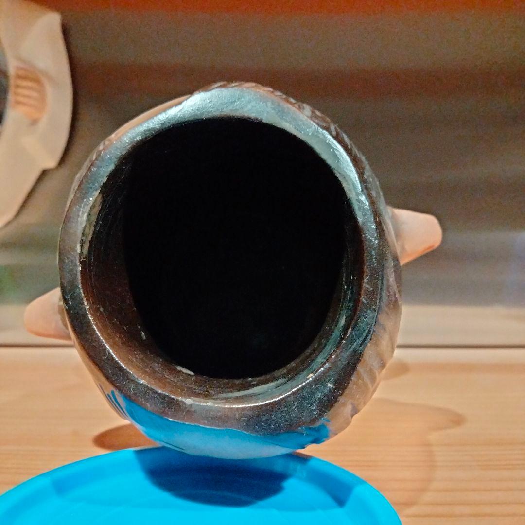 美品 ビンテージ 四つ目　4つ目　置物　ミッドセンチュリー　酔っ払い