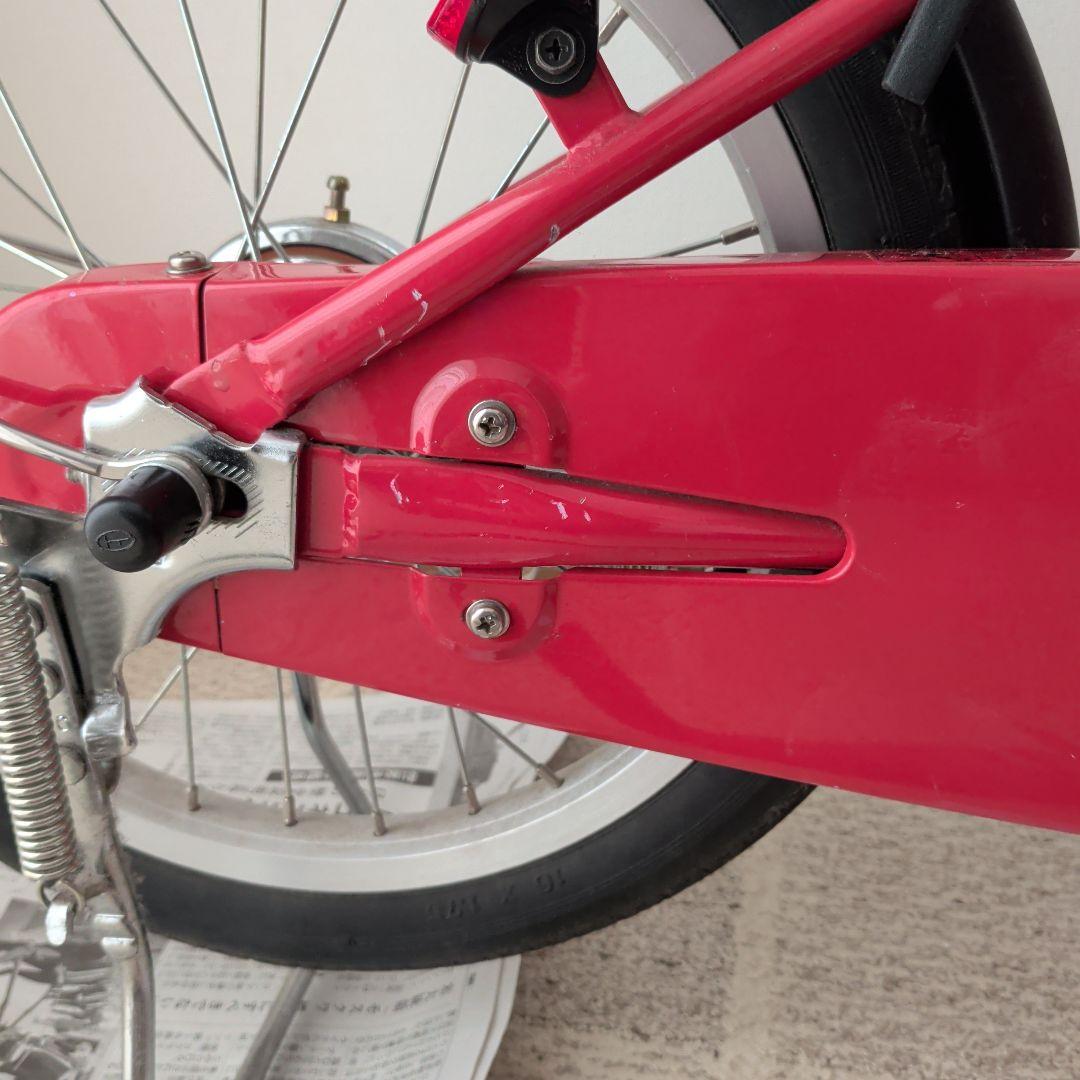 無印良品　子ども自転車　16型幼児自転車　赤　レッド　16インチ