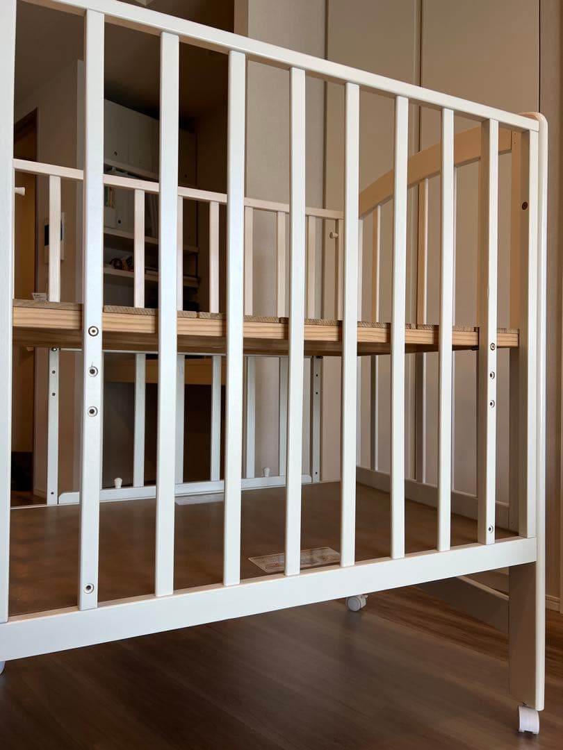 KATOJI ハイポジションベビーベット　ミニ　ホワイト