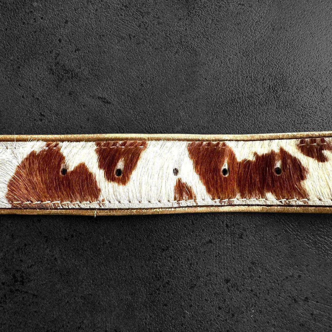 希少✨DOLCE&GABBANA Cow Harako Belt