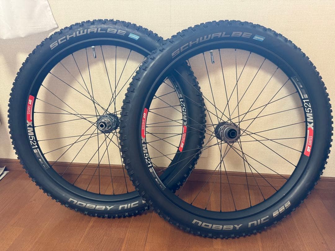 セミファットバイク用ホイールセット　クリスキング& DTSwiss