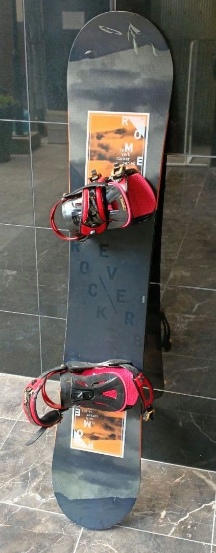 rome sds スノーボード　kissmark 154 verb rocker