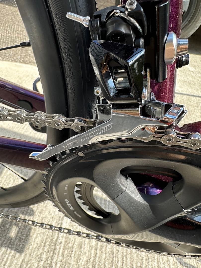 ジャイアント(Liv)ロードバイク　レディース　カメレオンパープル