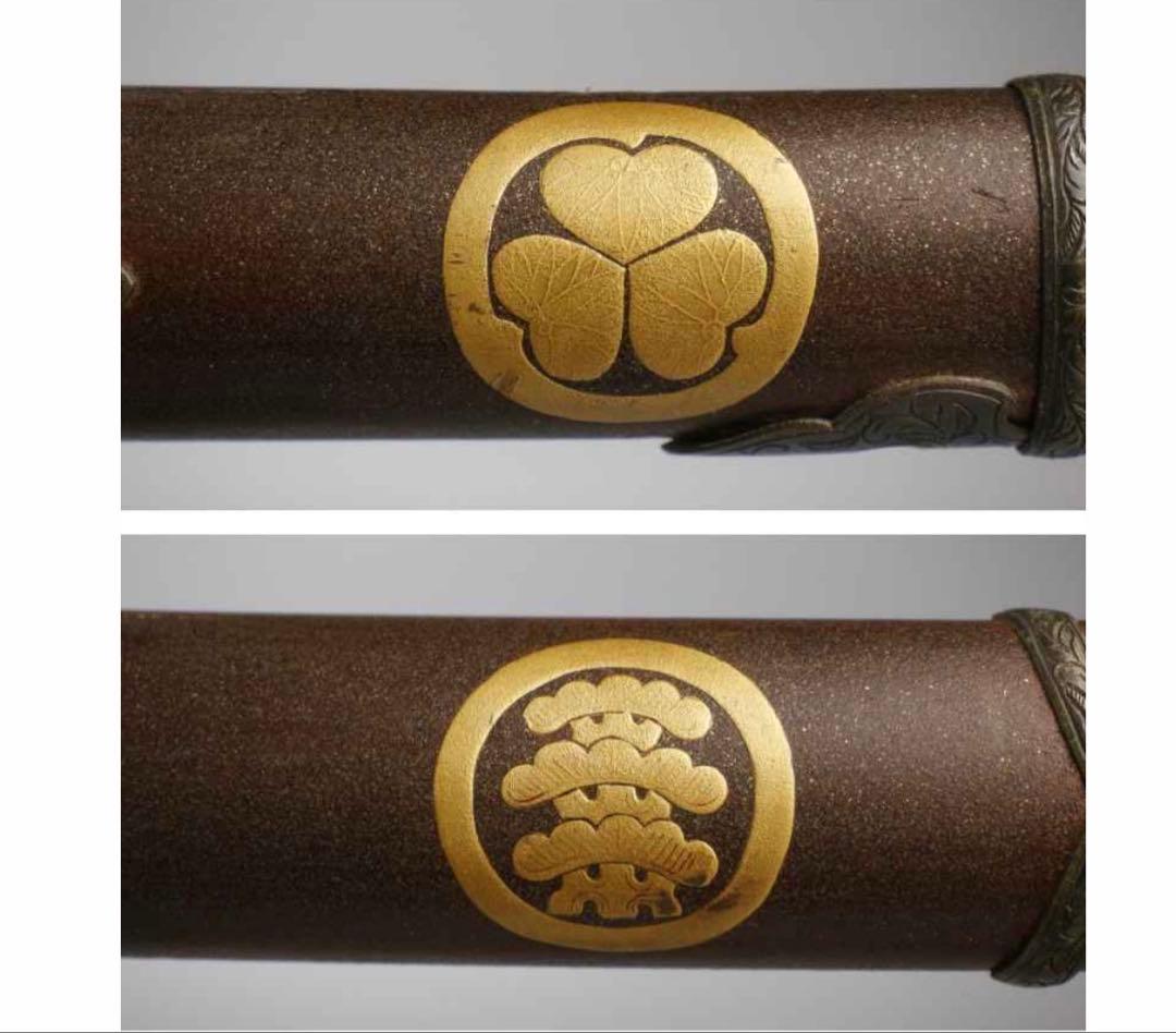 大名家伝来品 糸巻陣太刀拵 徳川家家紋