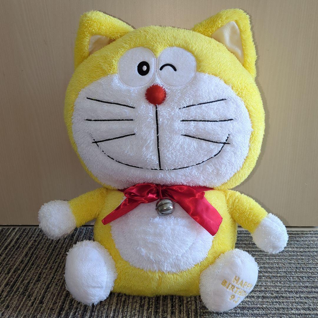元祖ドラえもん　 特大サイズ 　バースデー　ぬいぐるみ 「ドラえもん」　誕生日