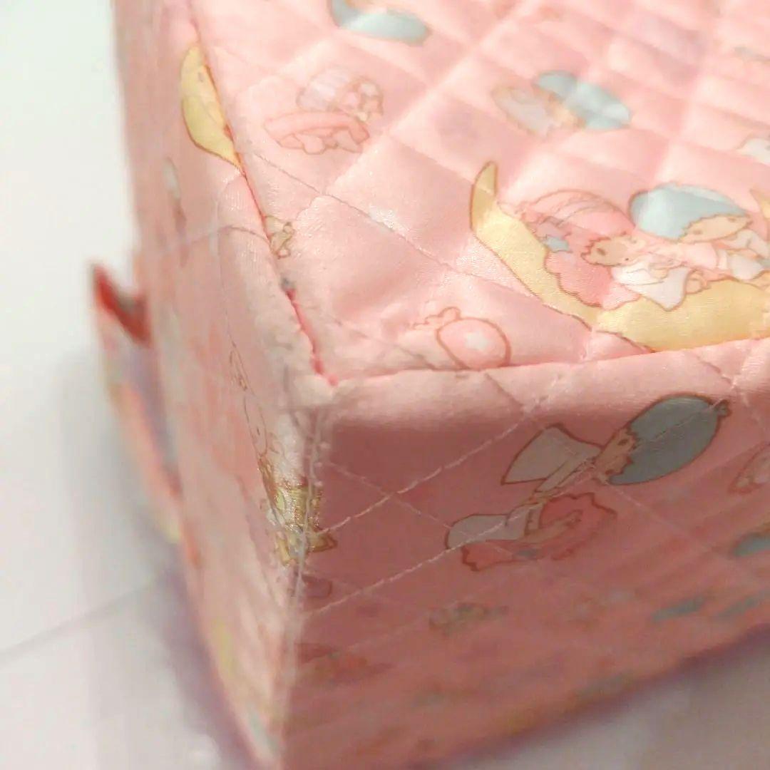 【レア商品】キキララ　月柄キルト折り畳みマルチボックス