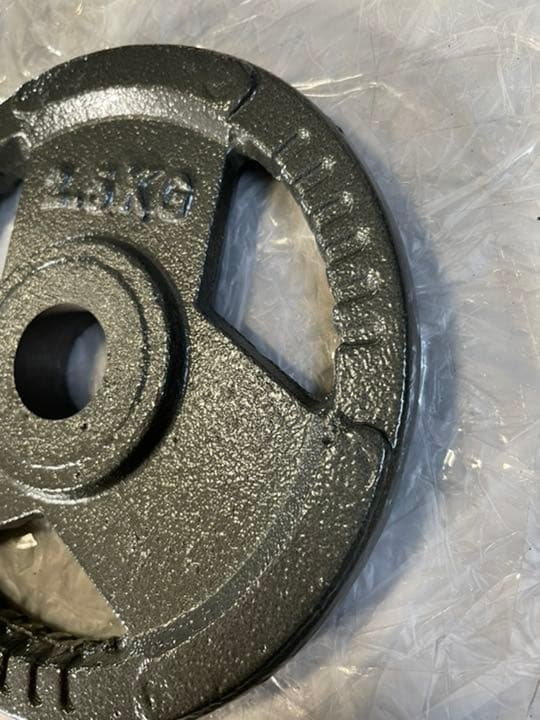 50mmアイアンプレート　15kg  4枚