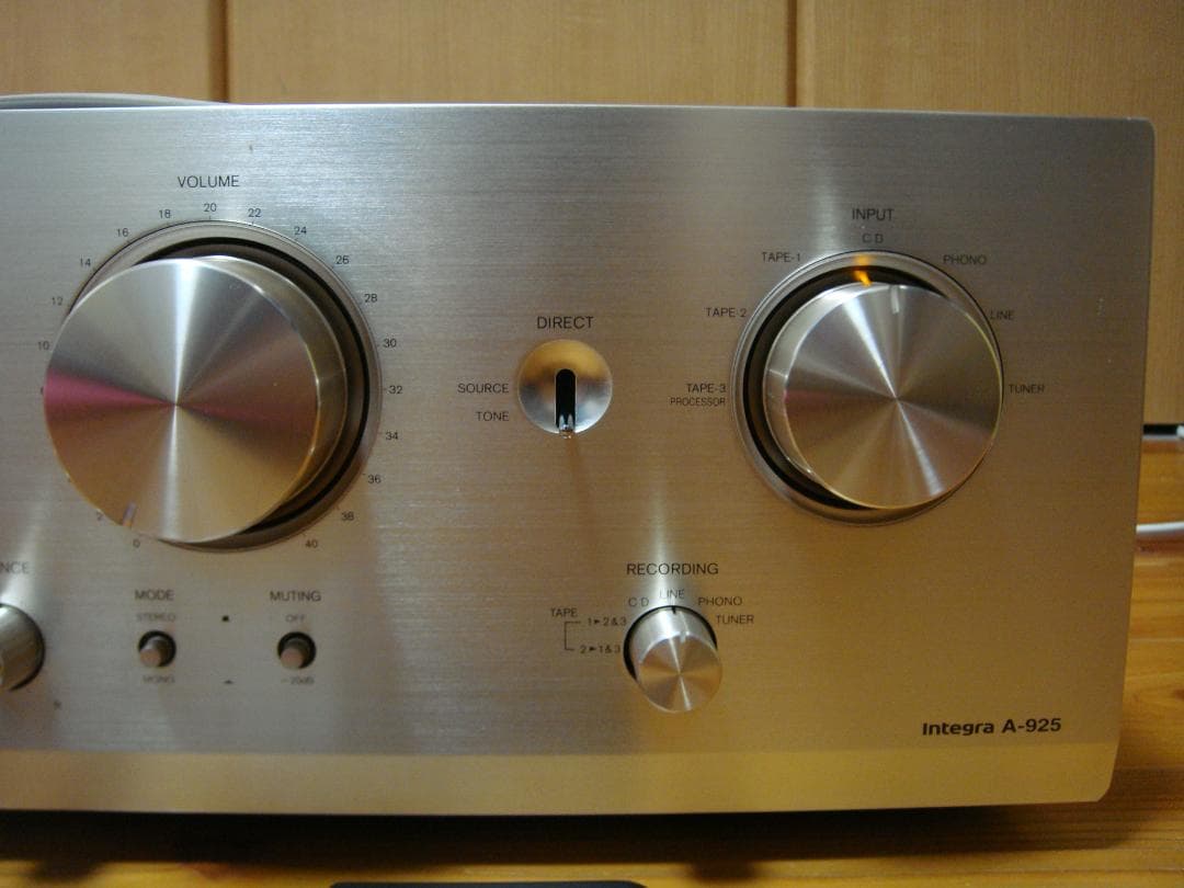 整備済 程度良 ONKYOオンキョー Integra A-925 リモコン取説付