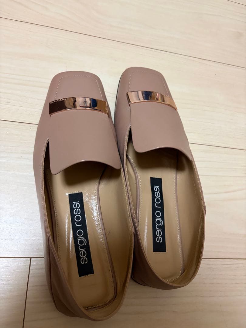 sergio rossi ベージュ 38.5