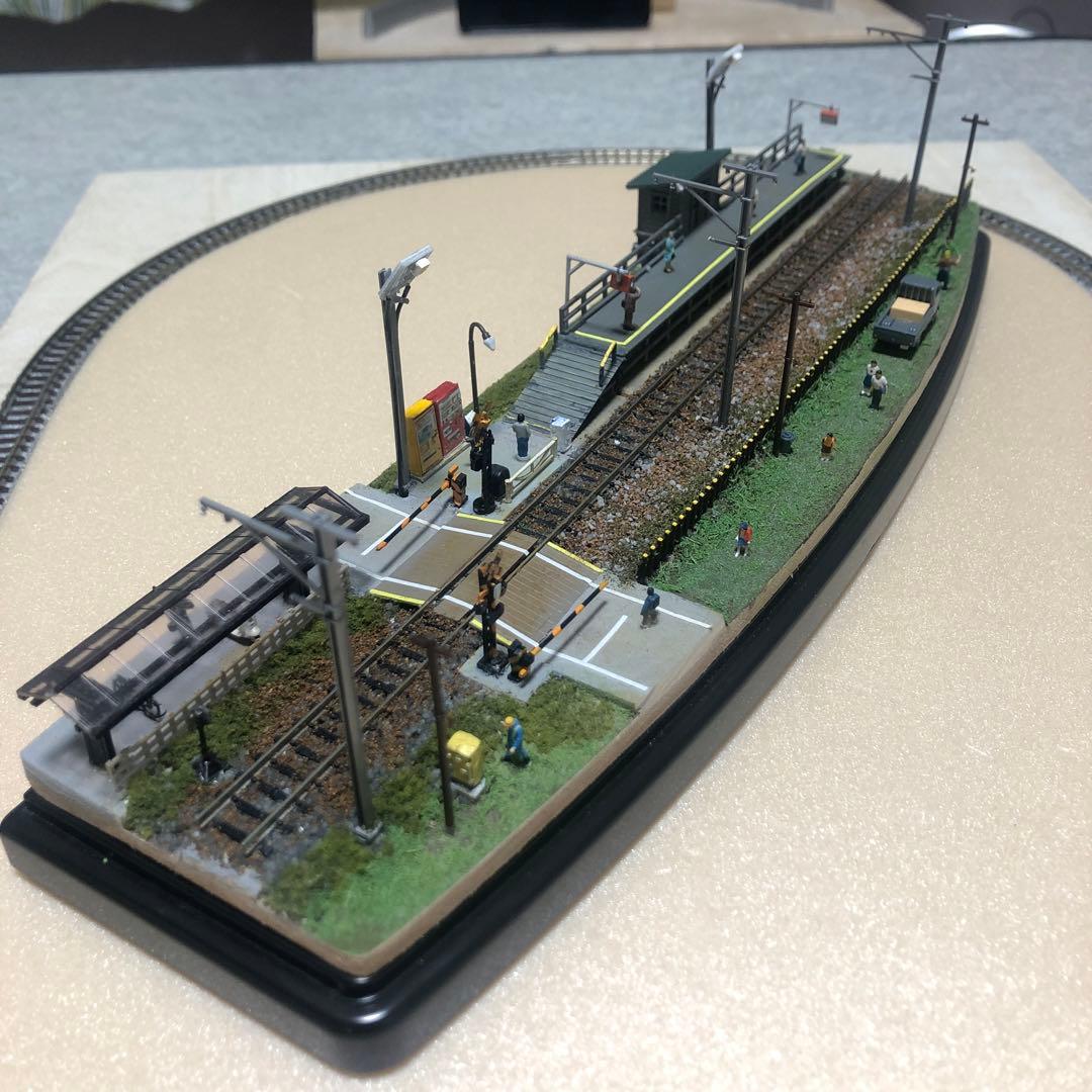 Nゲージ ローカル駅ジオラマ