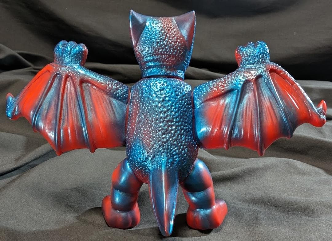 ギャオス（マルサン）電撃怪獣大作戦ソフビフィギュア