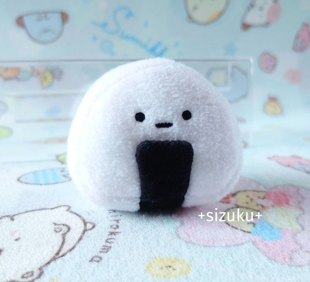 【新品・未使用】すみっコぐらし おにぎり ランチプレート てのりぬいぐるみ