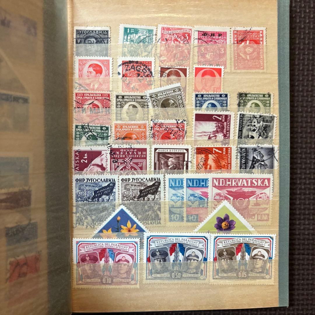 海外切手　まとめ　コレクションブック　12ページ