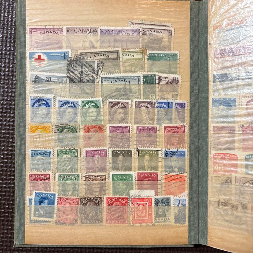 海外切手　まとめ　コレクションブック　12ページ