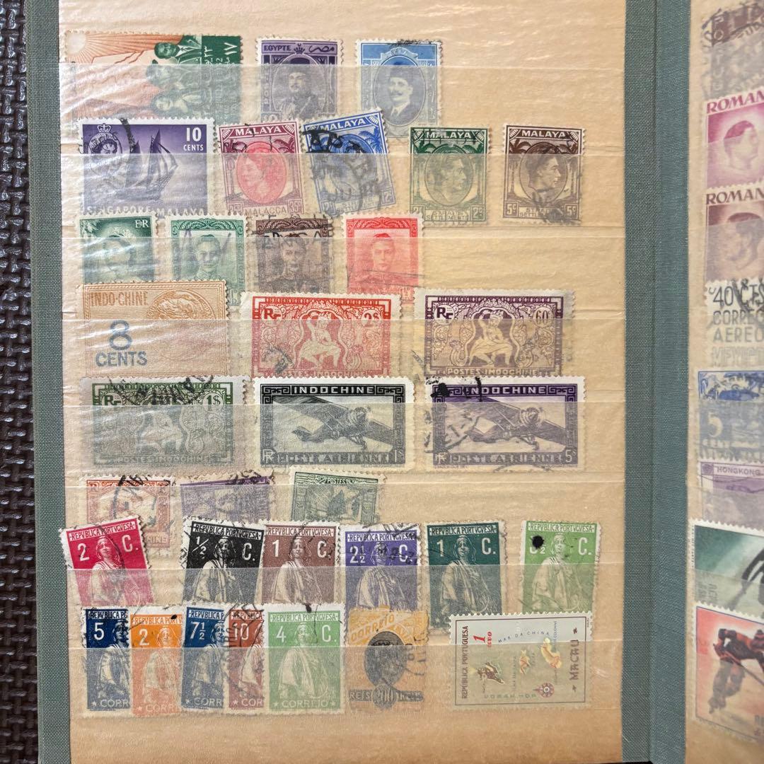 海外切手　まとめ　コレクションブック　12ページ