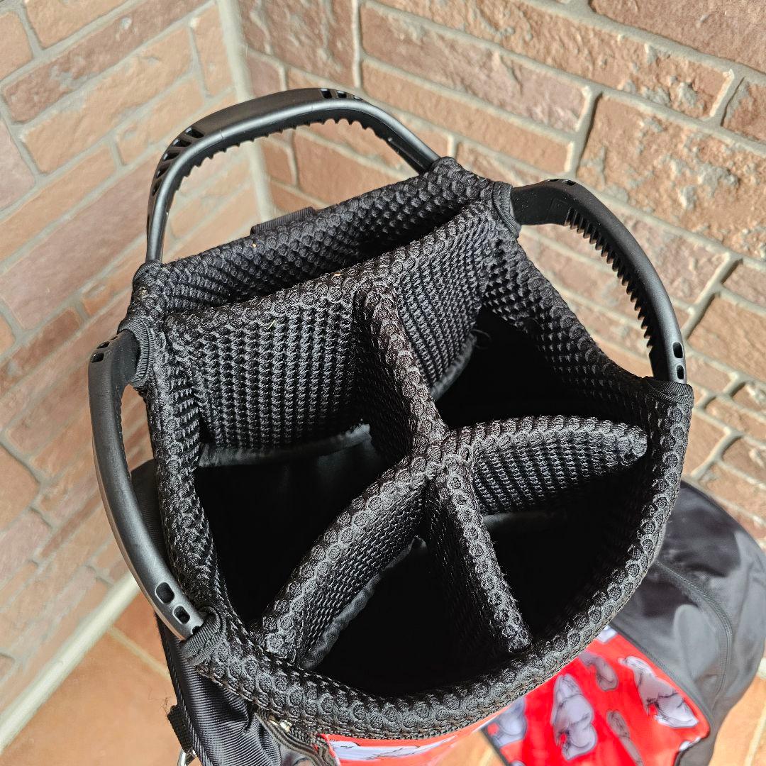 【ラウンドマウス】人気ゴリラ 9型キャディバック 多機能モデル 男女兼用