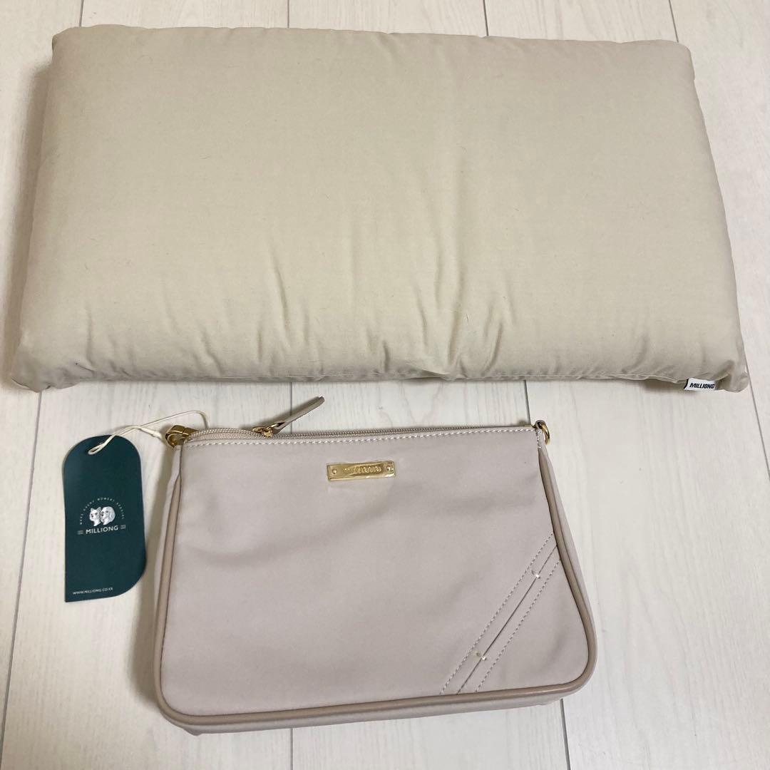 MILLIONG◆バックハグ バッグパック ラージ ◆サンド