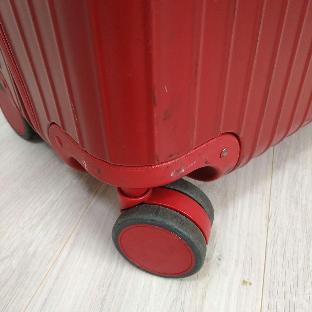 リモワ RIMOWA サルサ 4輪 キャリー 87L 廃盤 レッド　スーツケース