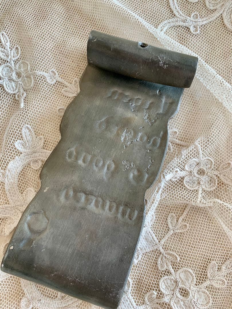 フランスアンティークジャルディニエール布花＆キャンドルホルダー＆オランダプレート