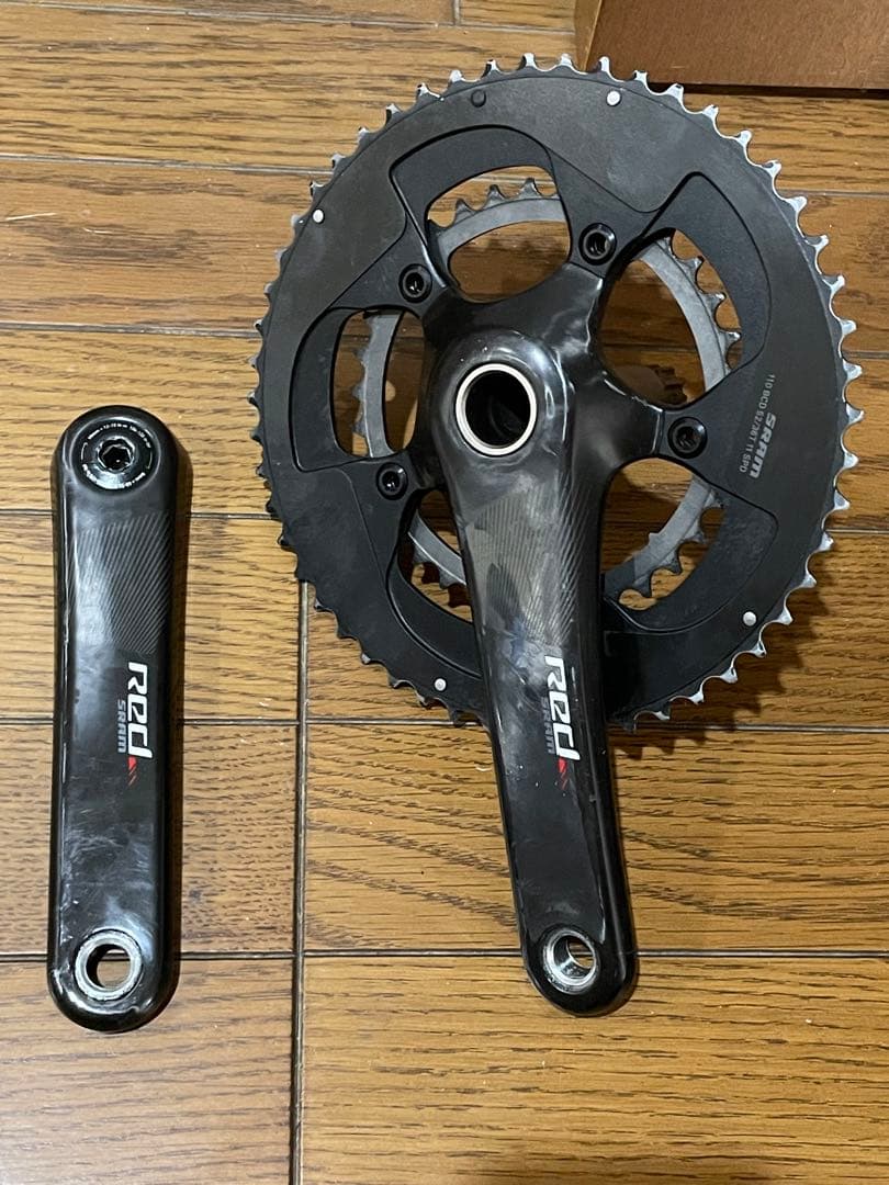 SRAM RED22 クランク167.5mm 52-36T