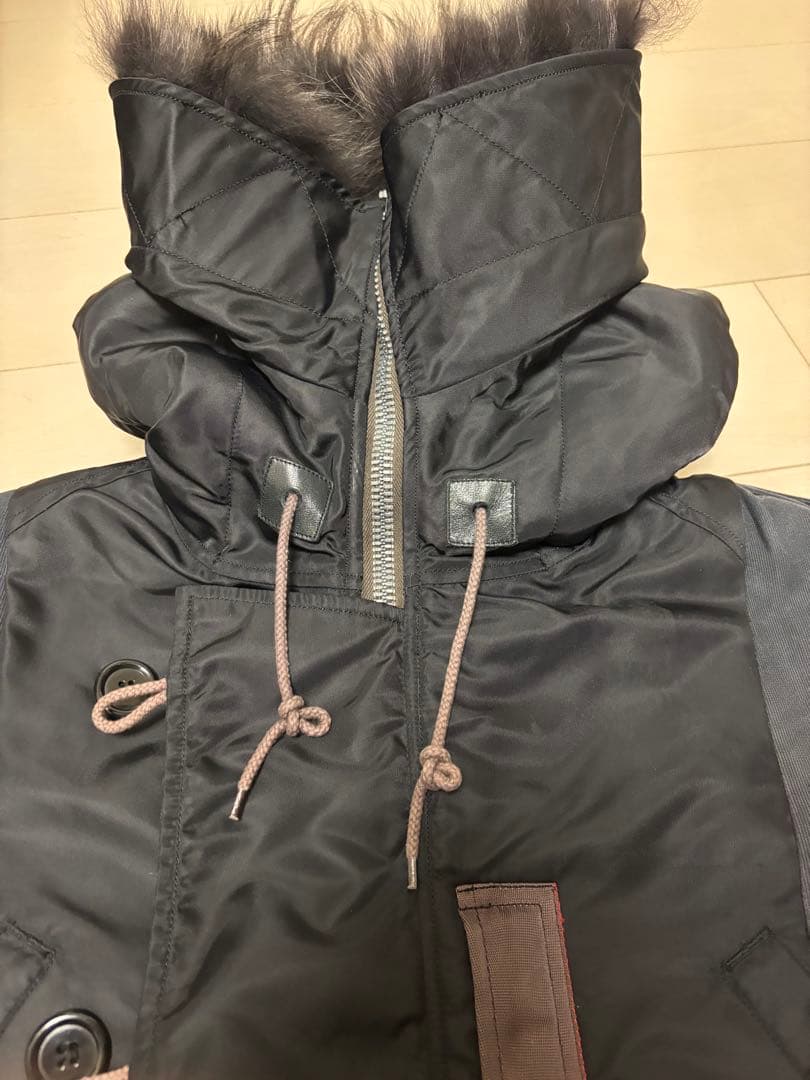 11/24まで値下ミハラヤスヒロ モディファイドシリーズ コート N-3B