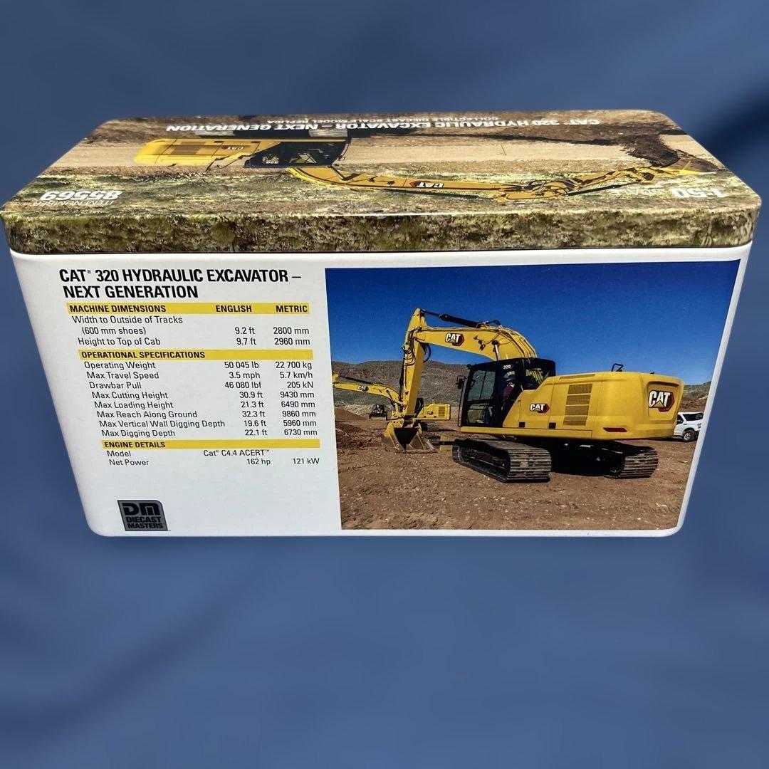 CAT 320 油圧ショベル 1/50スケール ミニチュア模型